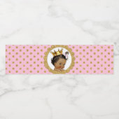 プリンセスアフリカンクラウン金ゴールド ペットボトルラベル (シングルラベル)