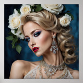 プリンセスアマベルAファンタジー女性 ポスター (正面)