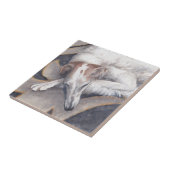 プリンセスアリアボルゾイドッグアートタイル タイル (側面)