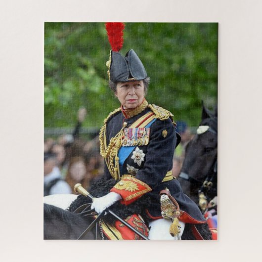 プリンセスアン金ゴールドスティックスインウェイティングアットコロネーション ジグソーパズル (縦)