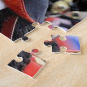 プリンセスアン金ゴールドスティックスインウェイティングアットコロネーション ジグソーパズル (側面)