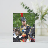 プリンセスアン金ゴールドスティックスインウェイティングアットコロネーション ポストカード (スタンド正面)