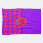 プリンセスアーガイルキッチンタオル キッチンタオル (横)