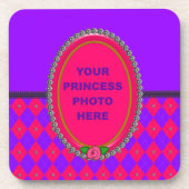 プリンセスアーガイル飲み物用コースター コースター (正面)