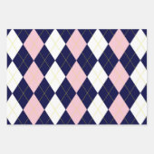 プリンセスアーガイル ラッピングペーパーシート (正面3)