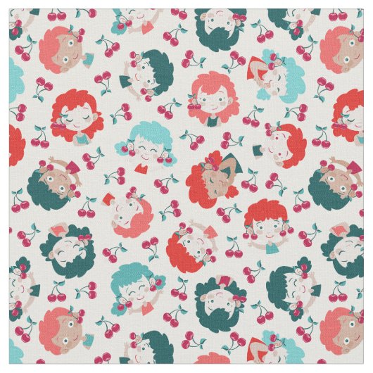 プリンセスイヤリング ファブリック (クローズアップ)