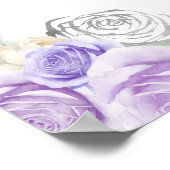 プリンセスインほこりっぽいパープルドレスキンセアニェラへようこそ ポスター (角)