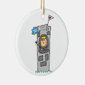 プリンセスインキャッスルタワー セラミックオーナメント (右)