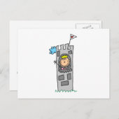 プリンセスインキャッスルタワー ポストカード (正面/裏面)