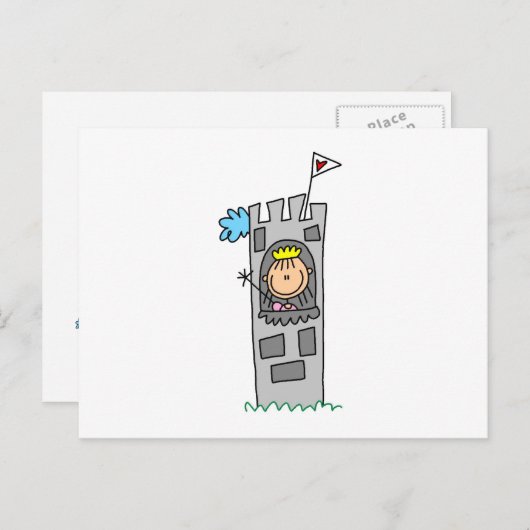 プリンセスインキャッスルタワー ポストカード (正面/裏面)