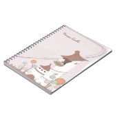 プリンセスインキャッスルノート ノートブック (左側)