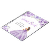 プリンセスインダスティパープルキンセアニェラゲストハウス ノートブック (左側)