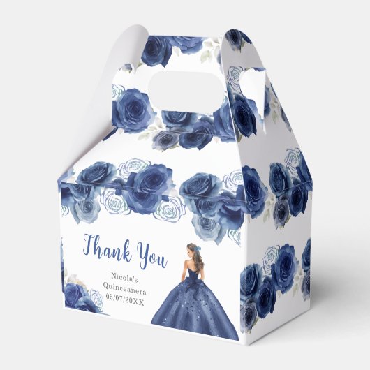 プリンセスインネイビーブルードレスキンセアニェラありがとう フェイバーボックス (正面サイド)