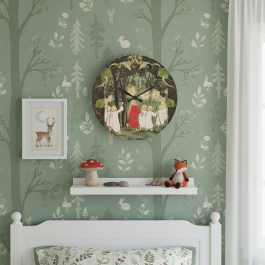 プリンセスインフォレストシビッレフォンオルファース ラージ壁時計