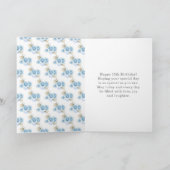 プリンセスインブルードレスキンセアニェラ誕生日 カード (内部)