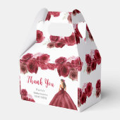 プリンセスインレッドドレスキンセアニェラサンキューユー フェイバーボックス (裏面サイド)