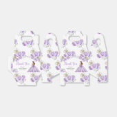 プリンセスイン紫ドレスSweet sixteenありがとう フェイバーボックス (折り畳みなし)