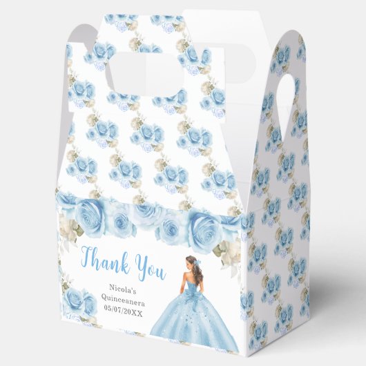 プリンセスイン青いドレスキンセアニェラありがとう フェイバーボックス (オープン)