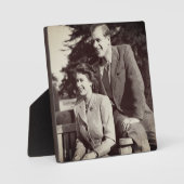 プリンセスエリザベス二王子フィリップ フォトプラーク (正面)