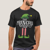 プリンセスエルフのクリスマスデザイン Tシャツ (正面)