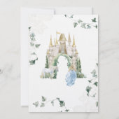 プリンセスエレガントおとぎ話 |キンチェニェラ15日 招待状 (裏面)