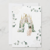 プリンセスエレガントおとぎ話 |キンチェニェラ15日 招待状 (裏面)