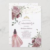 プリンセスエレガントフローラキンセアニラ招待状 招待状 (正面/裏面)