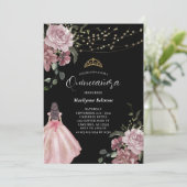 プリンセスエレガントフローラモダンキンセアニラ 招待状 (スタンド正面)