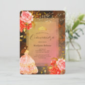 プリンセスエレガント秋フローラキンセアニラ 招待状 (スタンド正面)