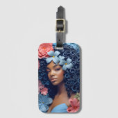 プリンセスオコエ ラゲッジタグ (正面縦)