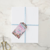 プリンセスカスタムフェアリーガール誕生日フェアリーコア ギフトタグ (より糸付き)