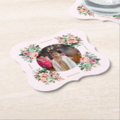 プリンセスガーデンティーパーティー誕生日 ペーパーコースター (アングル)