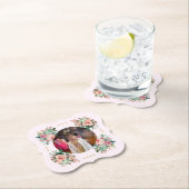 プリンセスガーデンティーパーティー誕生日 ペーパーコースター (インサイチュ)