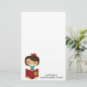 プリンセスガーリー虫文房具 便箋 (スタンド正面)