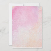 プリンセスガールキャッスルアフリカンアメリカン誕生日 招待状 (裏面)