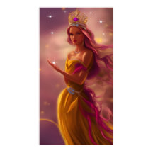 プリンセスガールピンク金ゴールドティアラおとぎ話スパークル