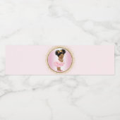 プリンセスガールベビーシャワー水筒ラベル ペットボトルラベル (シングルラベル)