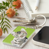 プリンセスキタキーリング キーホルダー (正面右)