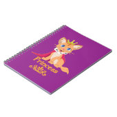 プリンセスキトン ノートブック (左側)