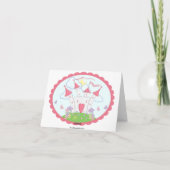 プリンセスキャッスルサンキューフォールドカード サンキューカード (裏面)