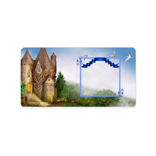 プリンセスキャッスルハーシーミニチュアキャンディラッパー ラベル (正面)