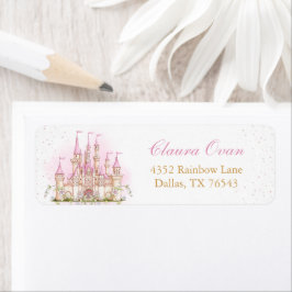 プリンセスキャッスルバースデーパーティー住所 シール