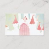 プリンセスキャッスルベビーシッター託児パーティー 名刺 (裏面)