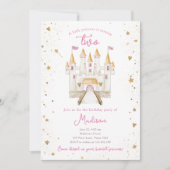 プリンセスキャッスルマジカルガール2nd第2誕生日 招待状 (正面)