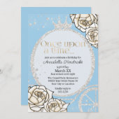 プリンセスキャリッジシンデレラフェアユタレ 招待状 (正面/裏面)