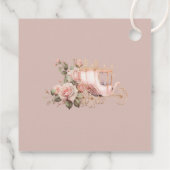 プリンセスキャリッジヴィンテージピンクローズサンキュー フェイバータグ (裏面)