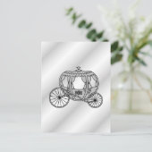 プリンセスキャリッジ（灰色） ポストカード (スタンド正面)