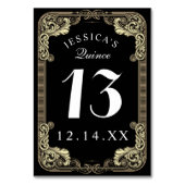 プリンセスキンセアニェラブラック テーブルナンバー (裏面)