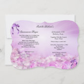 プリンセスキンセアニェラマジカルパープルシルバー2 招待状 (裏面)