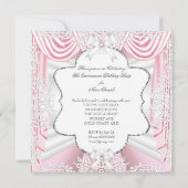 プリンセスキンセアニェラ15thパーティーシルクピンク 招待状 (裏面)